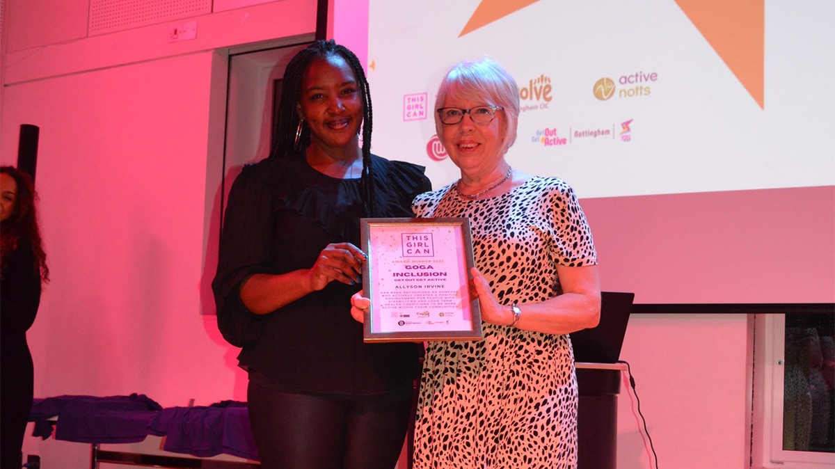 Ripple Effect volunteer Allyson Irvine wins ‘This Girl Can’ Inclusion Award Ripple Effect volunteer Allyson Irvine wins ‘This Girl Can’ Inclusion Award