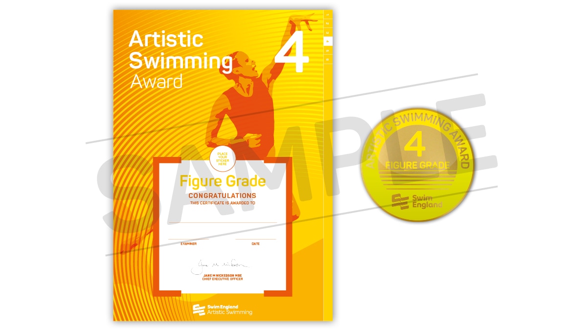 Artistic Swimming Figure 4 Award