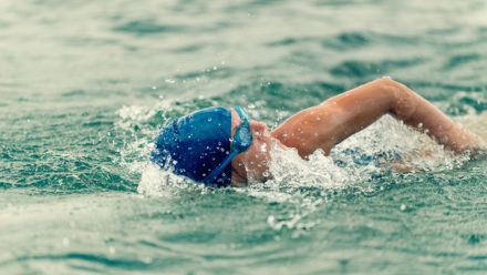 Differences between coaching open water and pool swimming