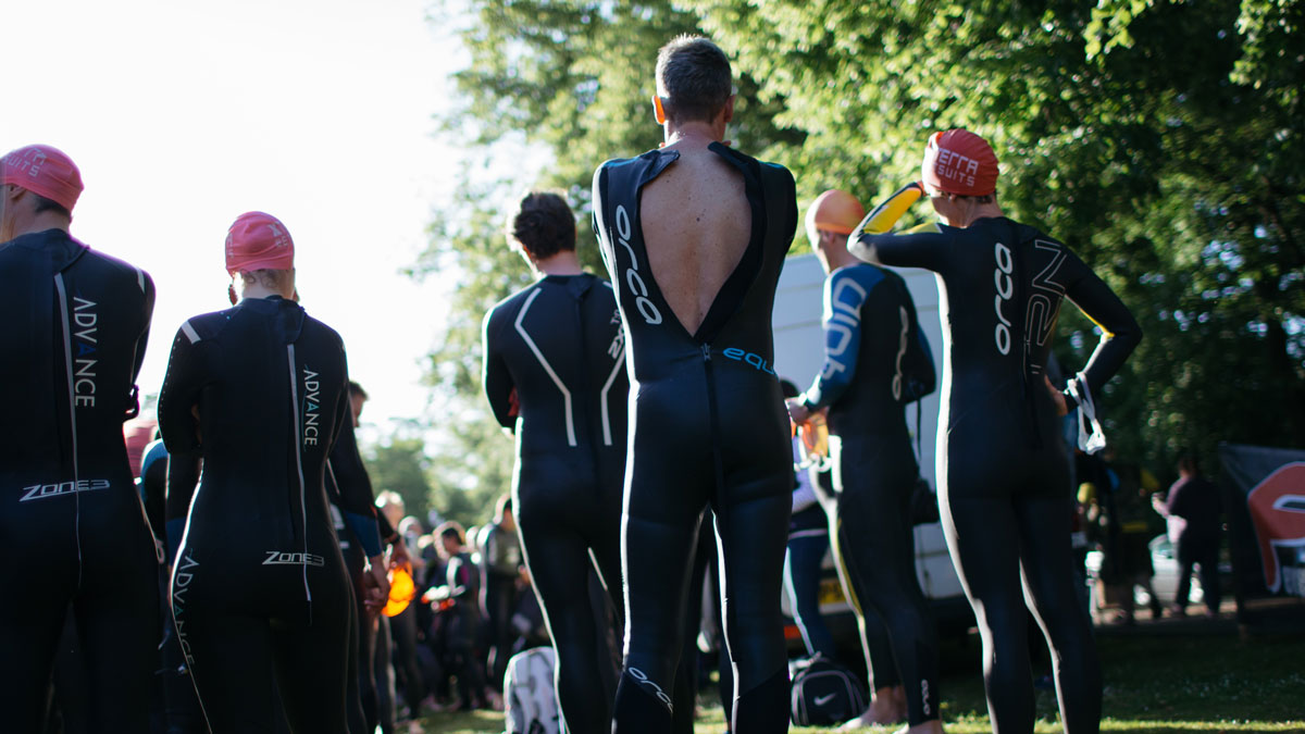 Open water swimming kit