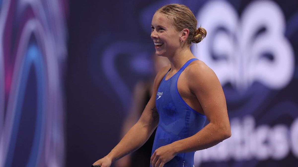 Olympic champion Anna Hopkin announces her retirement from competitive swimming