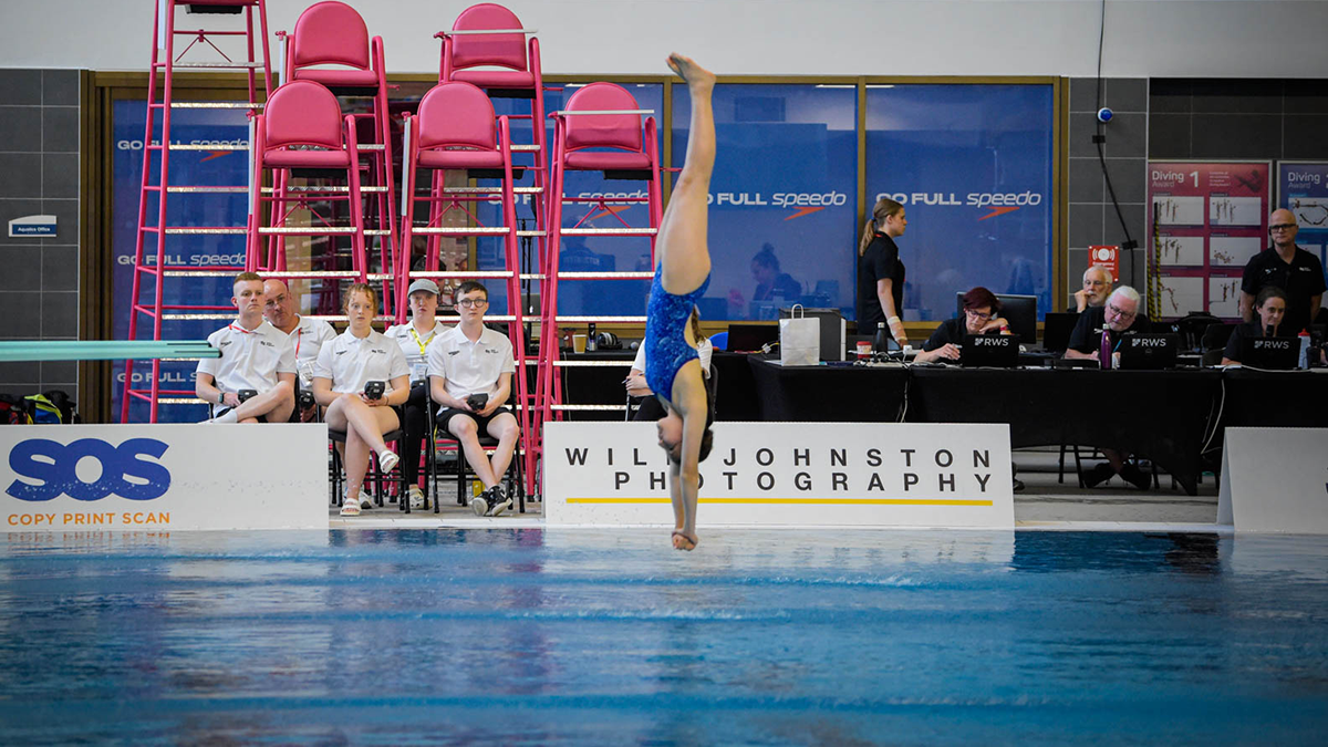‘Potential stars of the future’ in action as Diving Talent Games return